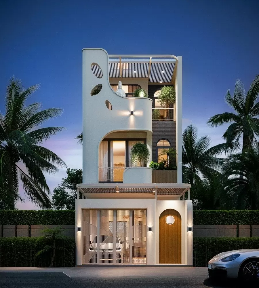 Mẫu nhà đẹp 3 tầng thiết kế hiện đại, ấn tượng, thịnh hành nhất hiện nay
