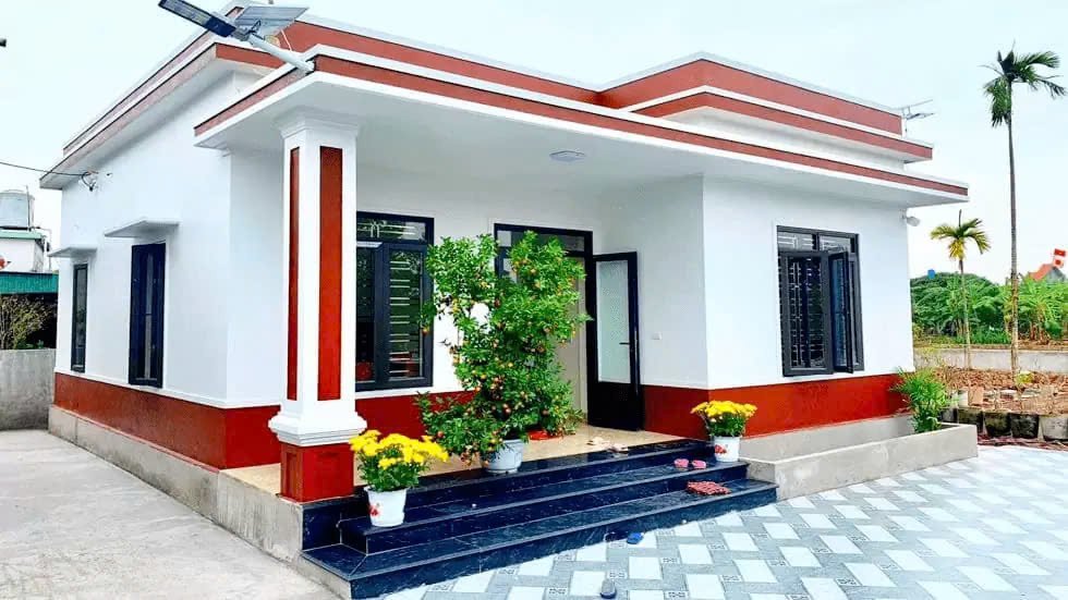 mẫu nhà đẹp ở nông thôn