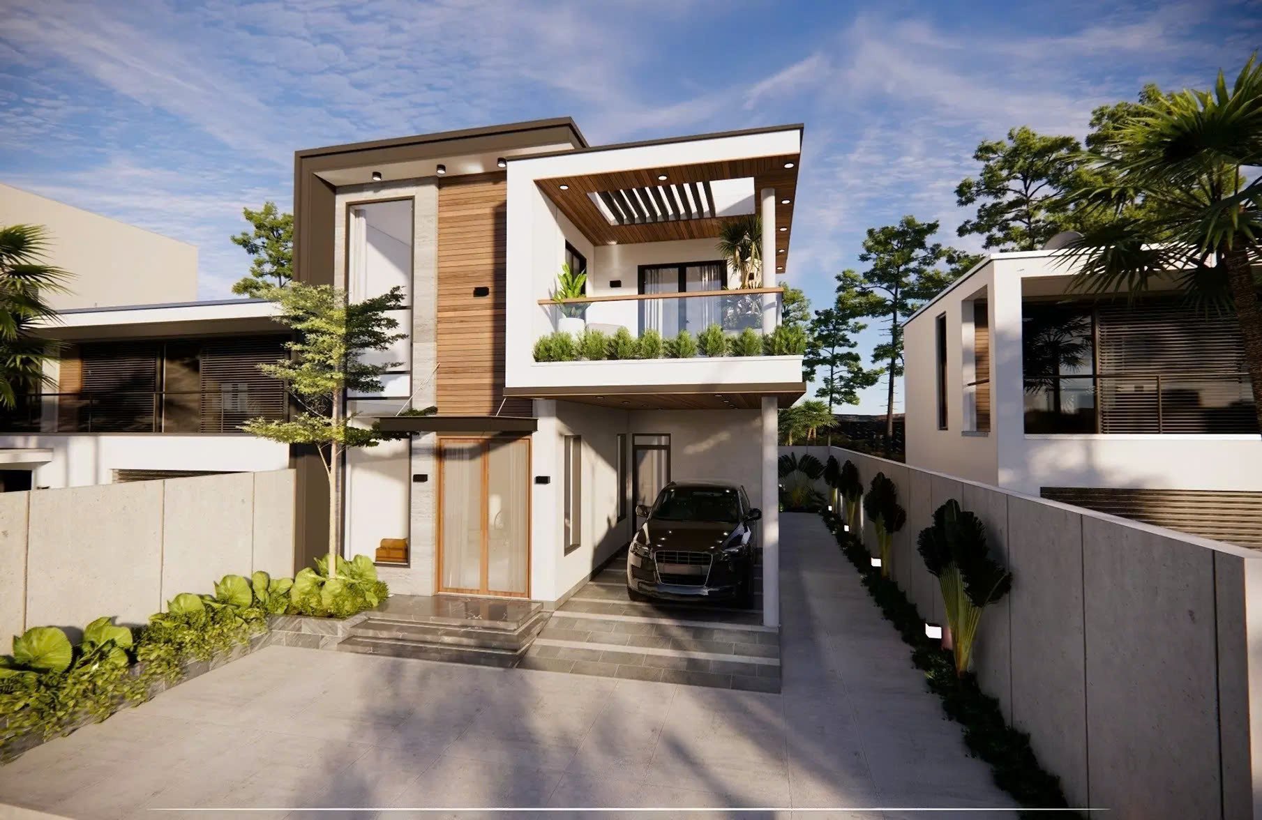 Mẫu nhà đẹp 2 tầng giá 1 tỷ