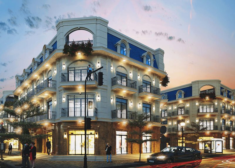 Mẫu thiết kế nhà đẹp kết hợp kinh doanh