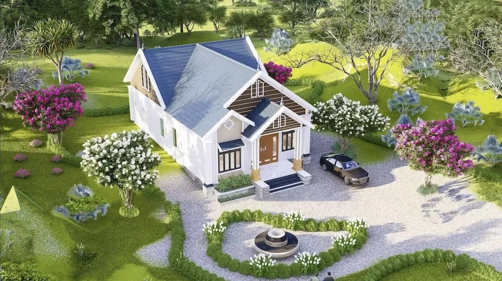 xu hướng thiết kế mẫu nhà đẹp mái Thái