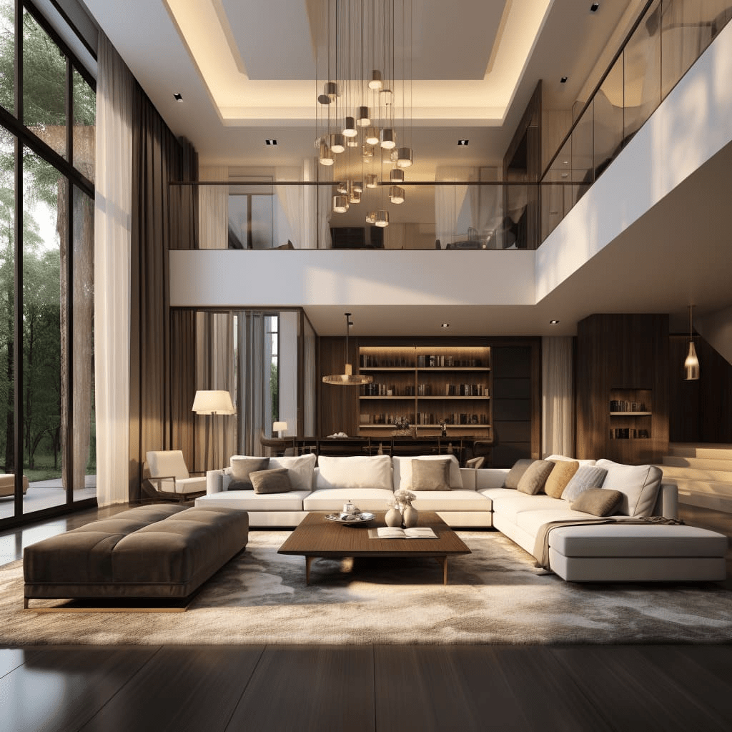 Mẫu nhà gác lửng đẹp 3 phòng ngủ cao cấp