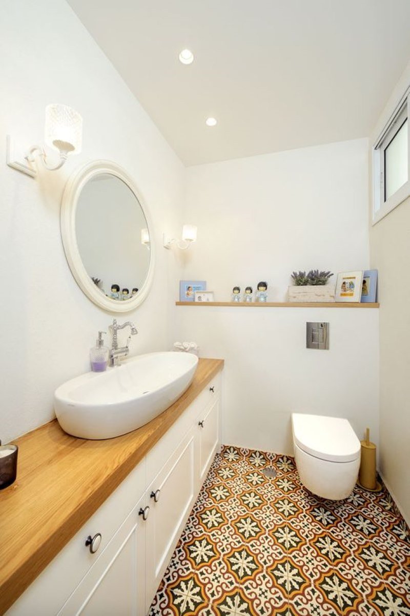 Mẫu nhà vệ sinh nhỏ đẹp truyền thống