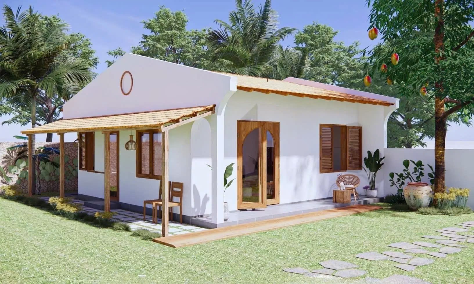 Mẫu nhà vườn thanh lịch