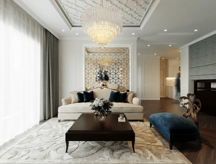 Mẫu phòng khách chung cư đẹp, sang trọng bậc nhất