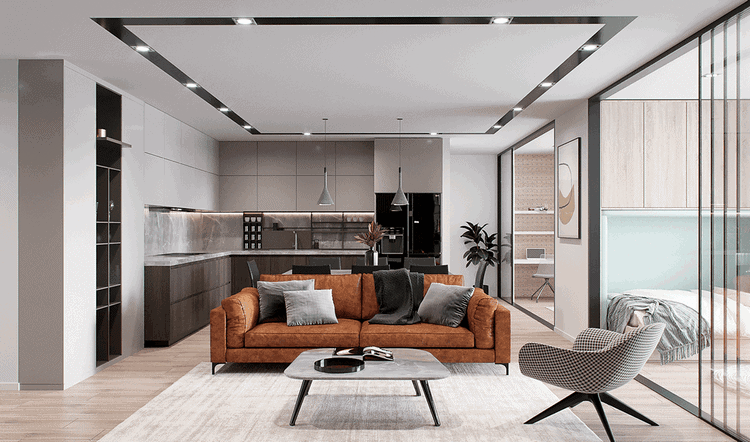 Mẫu phòng khách chung cư đẹp, được ưa chuộng nhất hiện nay