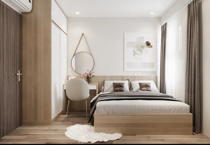 Thiết kế nội thất phòng ngủ 11m2