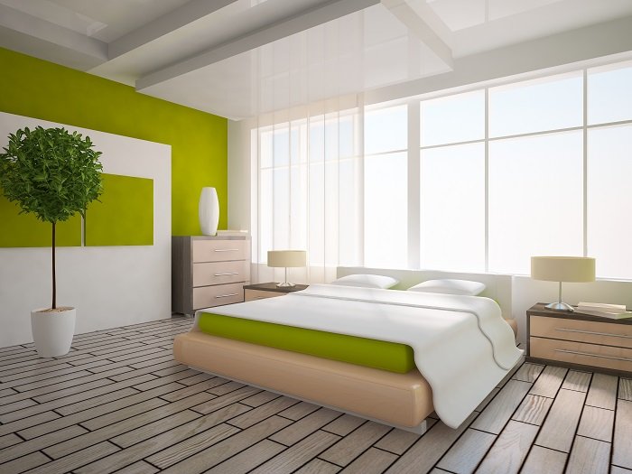 Trần nhà thạch cao trang trí bằng vật liệu có thể phản chiếu như gương