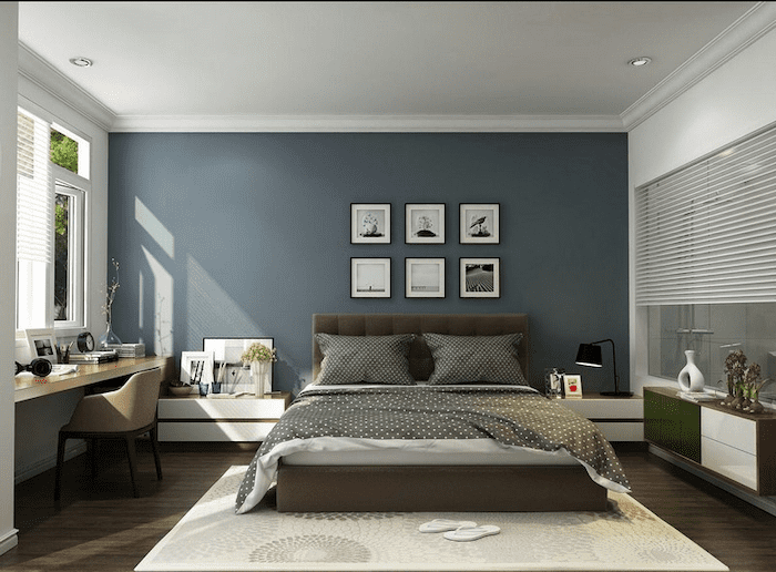 Mẫu trần thạch cao phòng ngủ vợ chồng