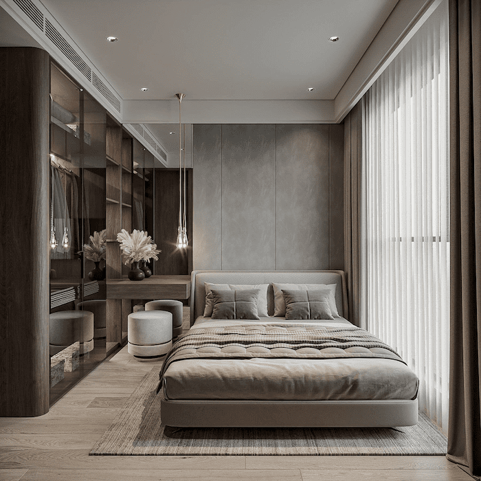 Lưu ý khi thiết kế mẫu trần thạch cao phòng ngủ vợ chồng