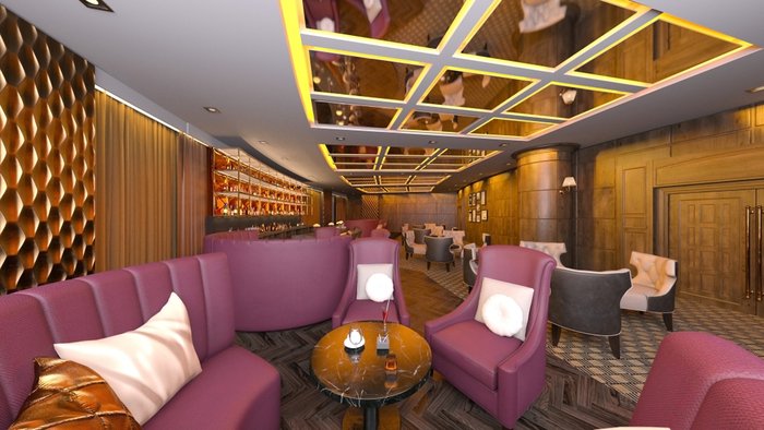 Mẫu trần thạch cao sử dụng hiệu ứng ánh sáng độc đáo