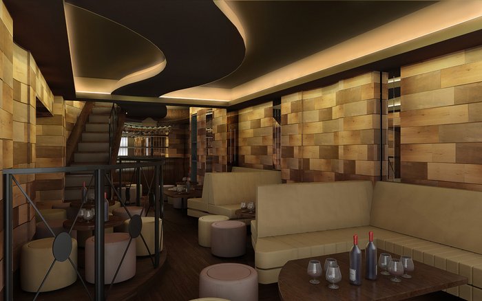 Mẫu trần thạch cao quán cà phê đẹp ấm cúng và sang trọng