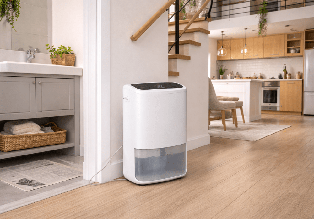 Sử dụng máy hút ẩm