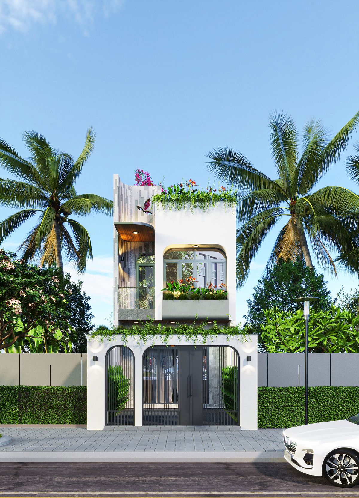 nhà 1 trệt 1 lầu 8x15 thoáng rộng sang trọng