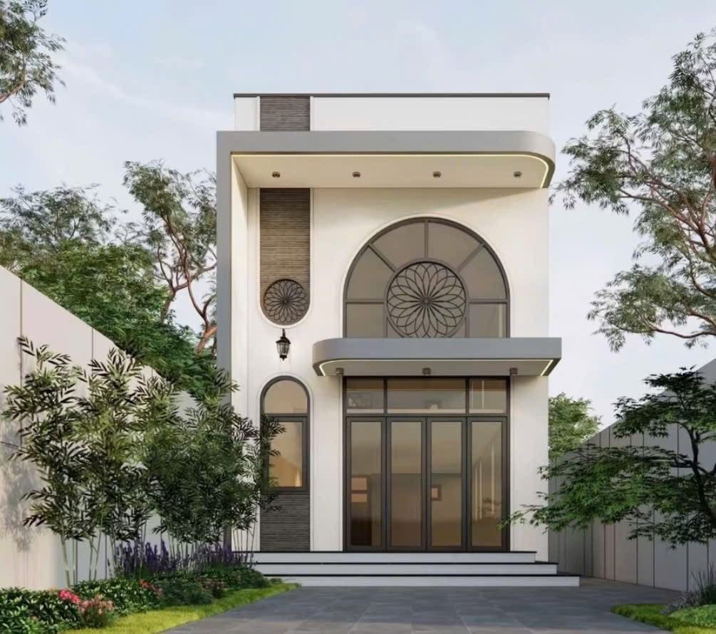 nhà 1 trệt 1 lầu 4 phòng ngủ có sân rộng