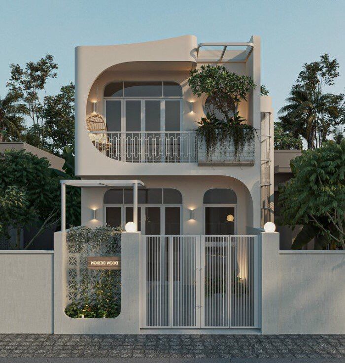 nhà 1 trệt 1 lầu 6x15 3-4 phòng ngủ