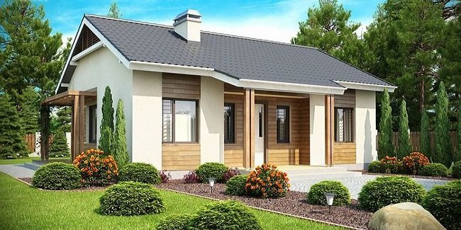 nhà ba gian cách tân tinh tế