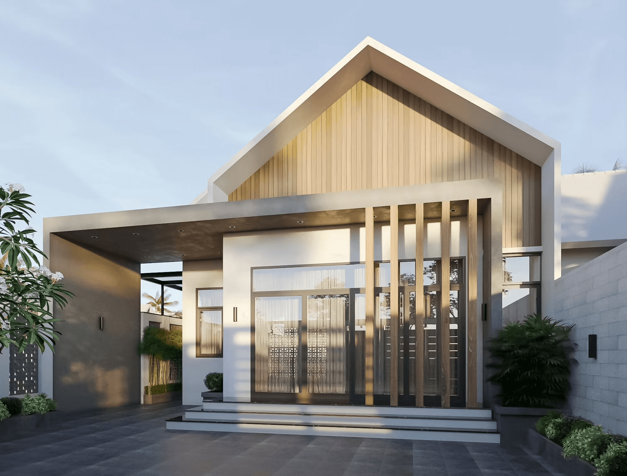 ưu điểm nhà cấp 4 3 phòng ngủ