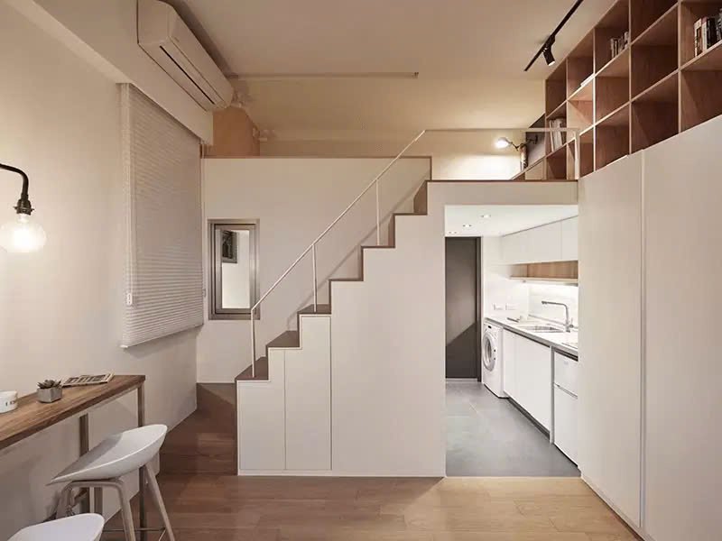 Mẫu nhà cấp 4 gác lửng 200 triệu mang phong cách tối giản