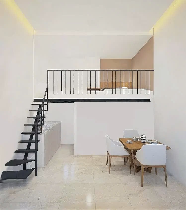 Thiết kế trần thạch cao phòng ngủ nhỏ 10m2 đơn giản, hiện đại