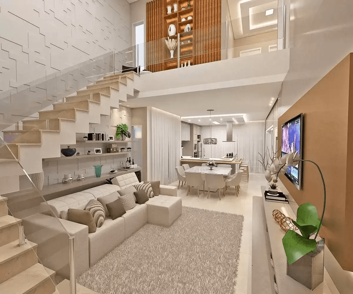 Nhà cấp 4 có gác lửng đơn giản nhưng ấn tượng, đầy đủ công năng