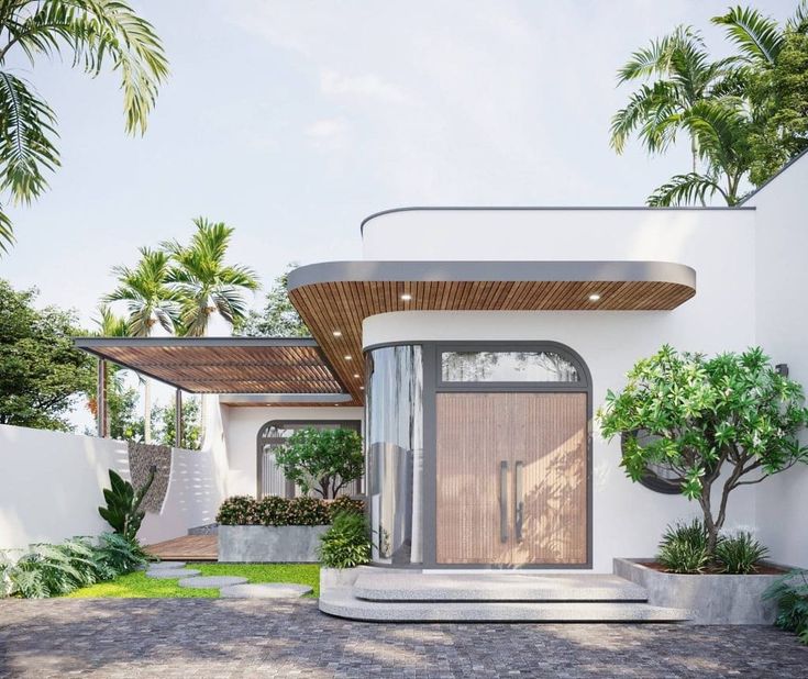 Mẫu nhà cấp 4 chữ L đẹp đơn giản, giá rẻ, phổ biến ở nông thôn