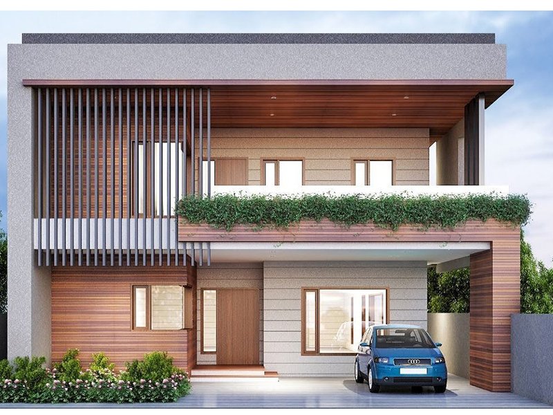 Cổng nhà hình chữ L có tốt không?