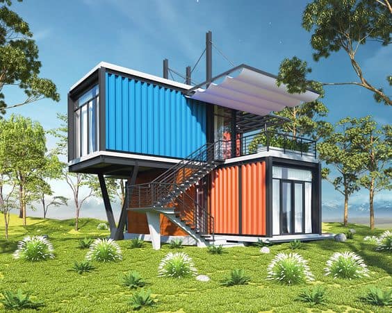 Mẫu nhà container 100 triệu đẹp, tiện nghi, được nhiều người ưa chuộng