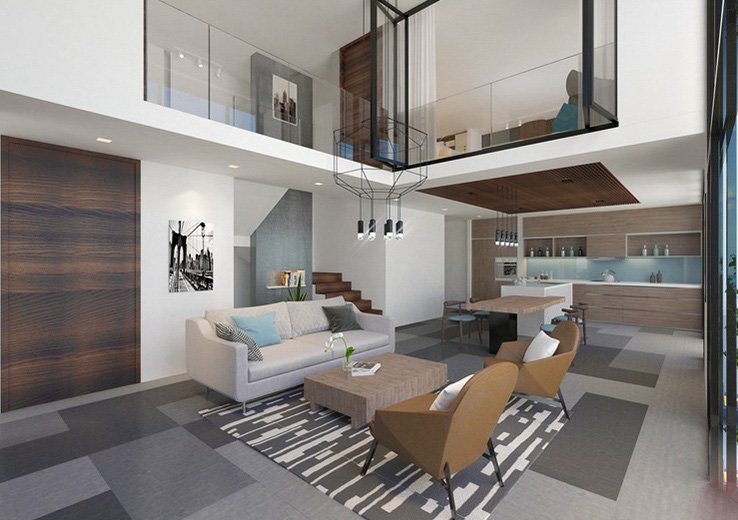 Lưu ý khi xây nhà gác lửng 3 phòng ngủ