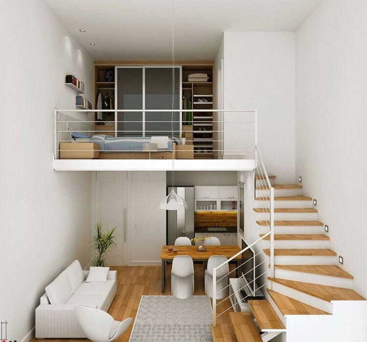 Chi phí xây nhà gác lửng 3 phòng ngủ