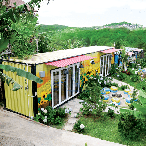 Mẫu studior chụp hình lắp ráp từ nhà container