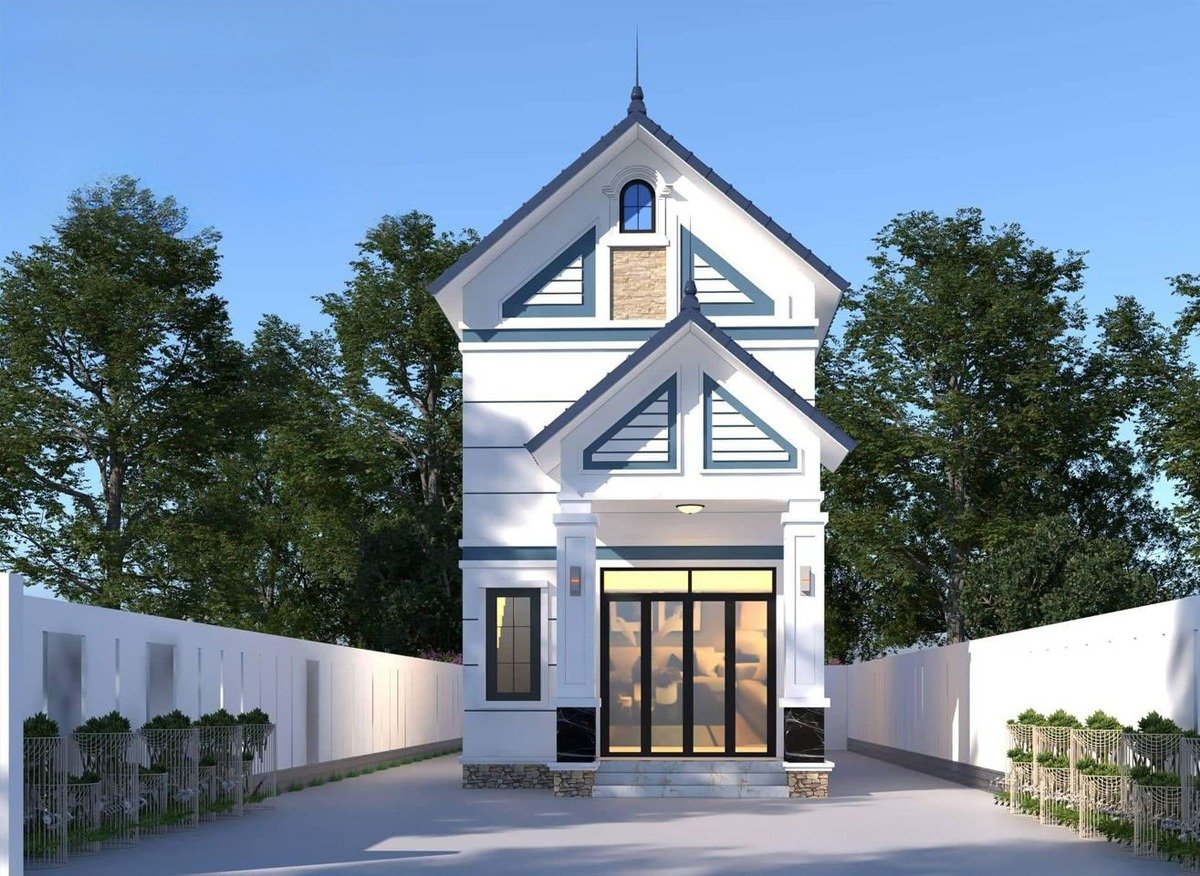 Mẫu nhà gác lửng mái Thái được ưa chuộng ở nông thôn lẫn thành thị