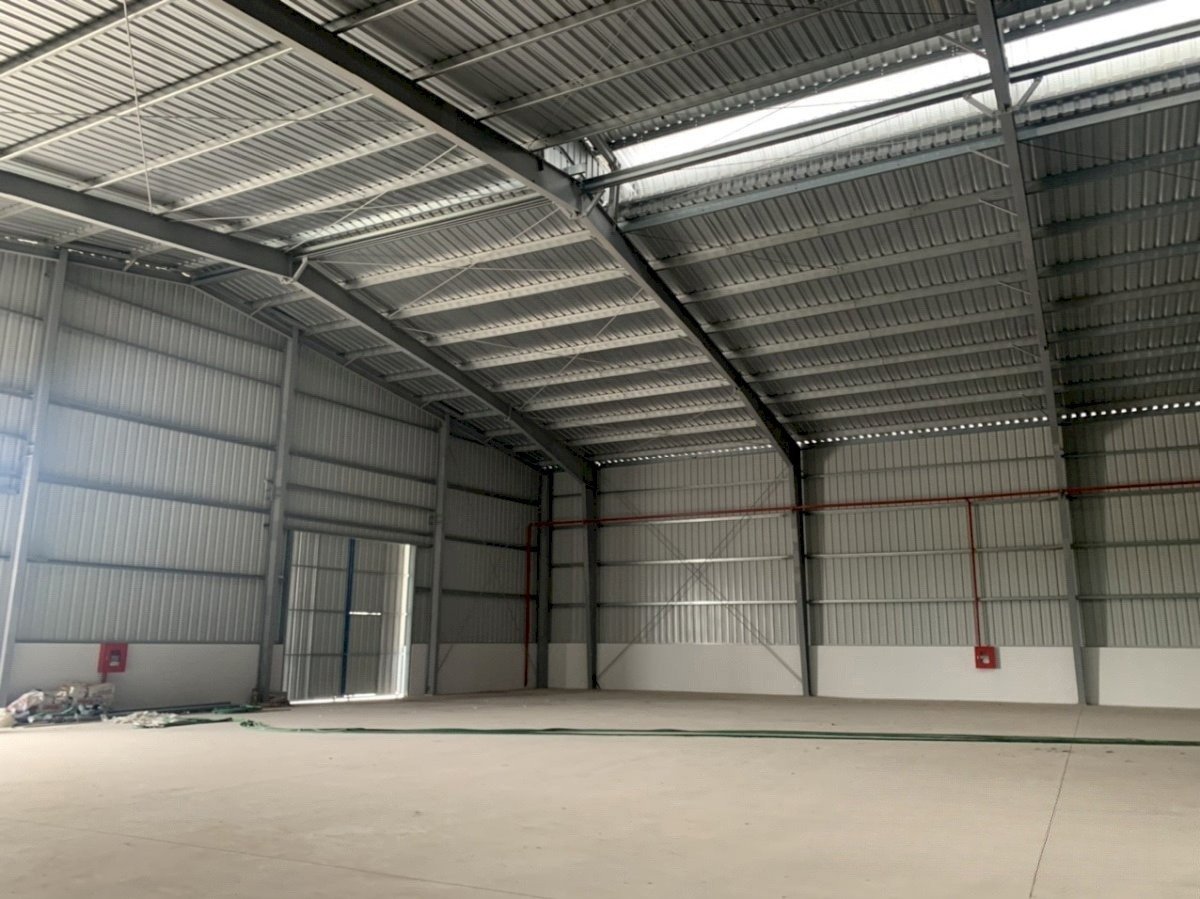 Mẫu nhà kho tiền chế đơn giản