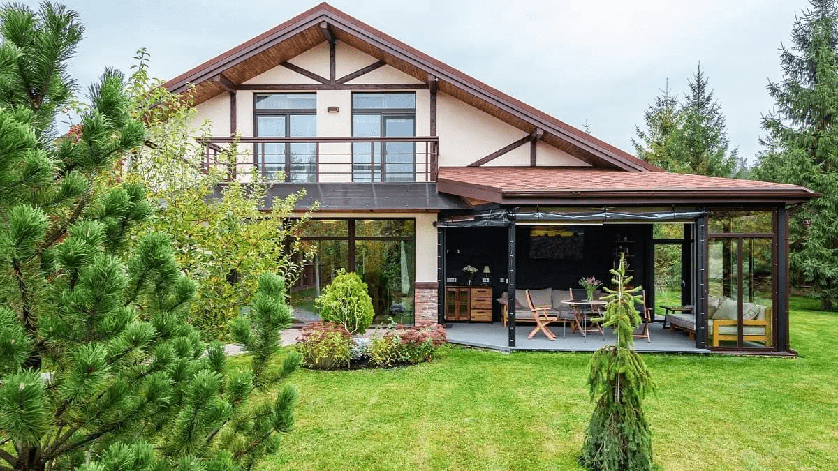 Nhà cấp 4 mái Thái khung thép đẹp, hiện đại