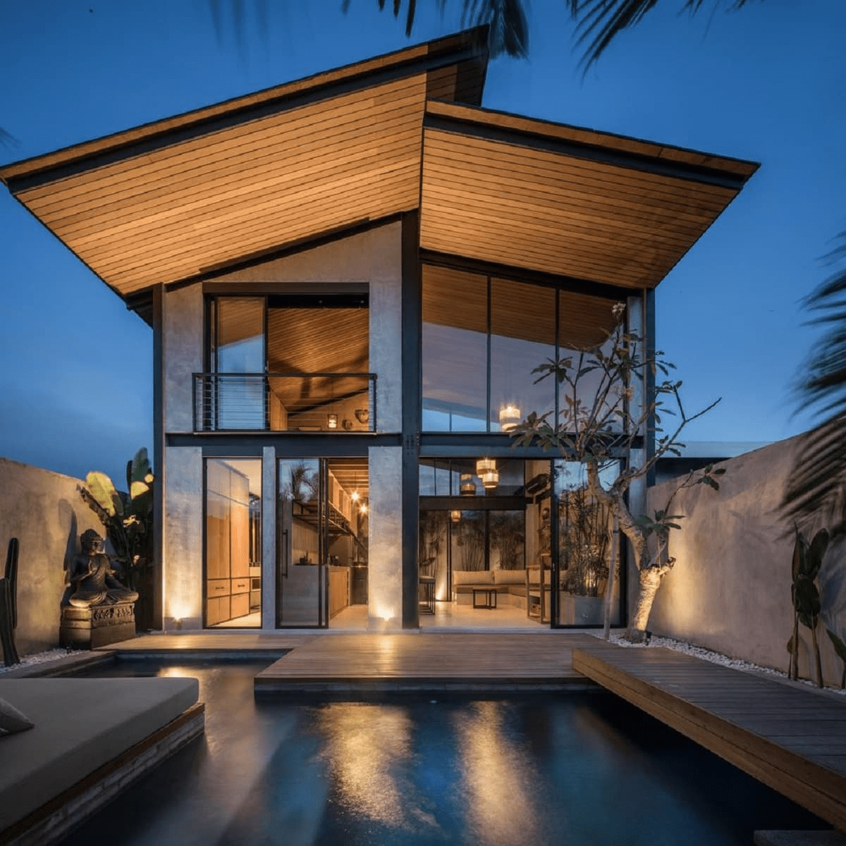 Nhà khung thép có tính thẩm mỹ cao đang là xu hướng được nhiều gia chủ yêu thích