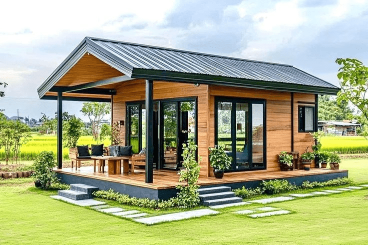 Làm nhà lắp ghép trên đất nông nghiệp cần được xem xét kỹ về quy định pháp lý, bởi việc xây dựng trên loại đất này thường không được cấp phép nếu chưa chuyển đổi mục đích sử dụng