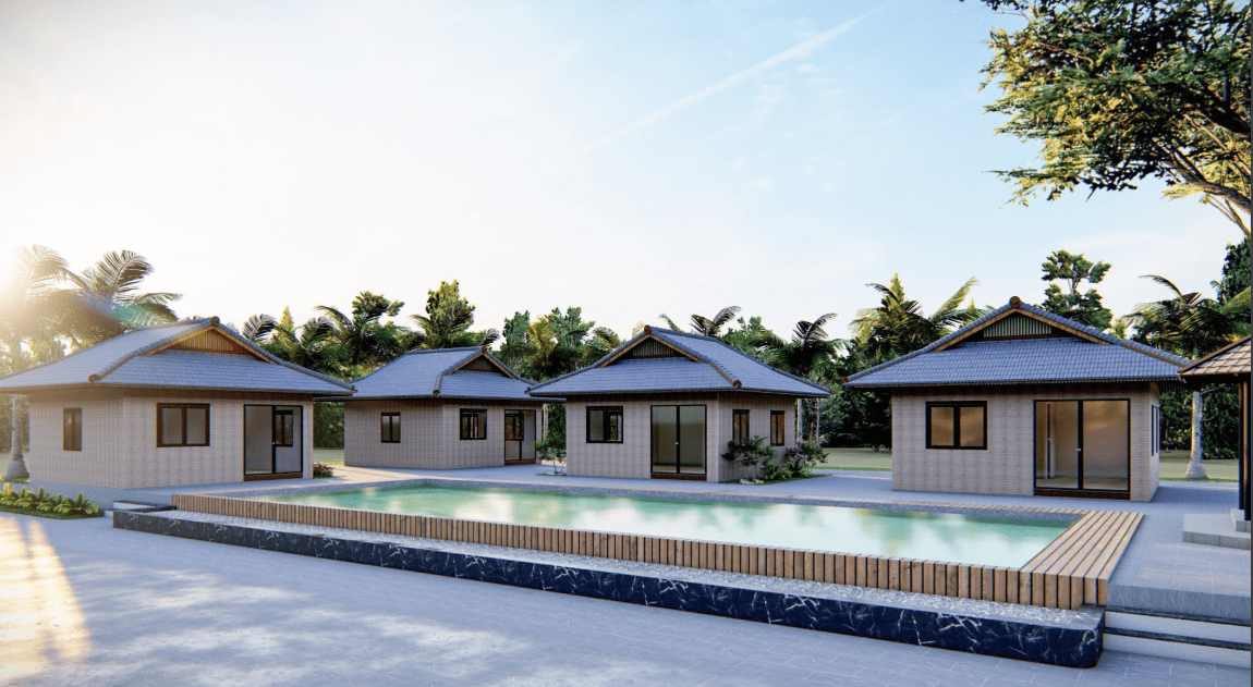 Nhà lắp ghép sử dụng làm homestay là lựa chọn lý tưởng cho mô hình kinh doanh lưu trú nhờ chi phí hợp lý, thiết kế linh hoạt và dễ mở rộng quy m