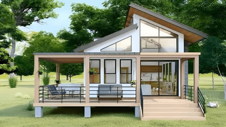 Chi phí nhà lắp ghép thường thấp hơn so với nhà xây truyền thống, phù hợp với nhiều mức ngân sách khác nhau