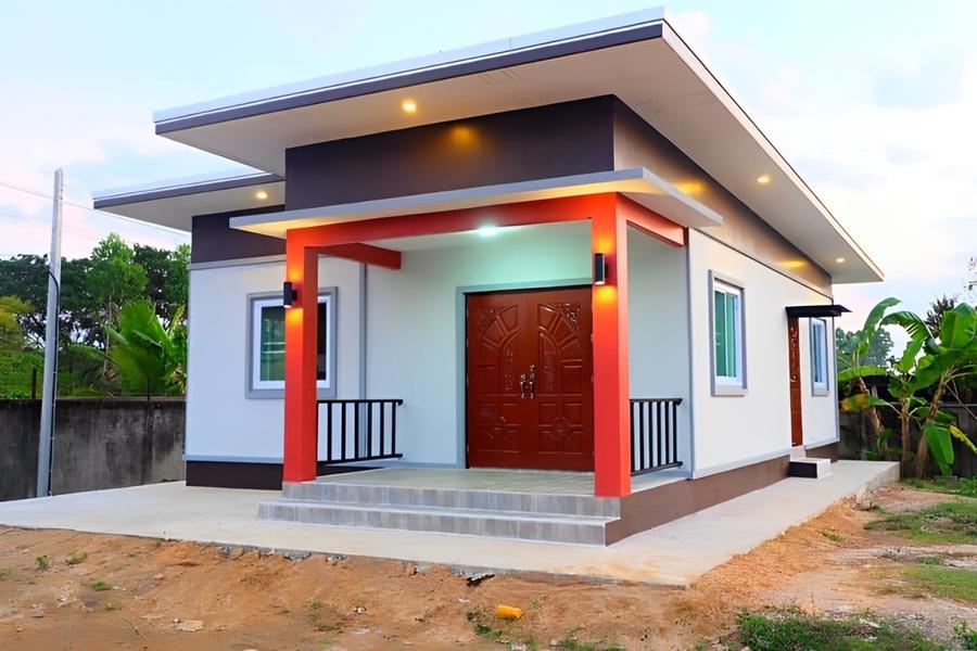 Mẫu nhà lắp ghép giá rẻ, tiết kiệm chi phí khoảng 70 triệu