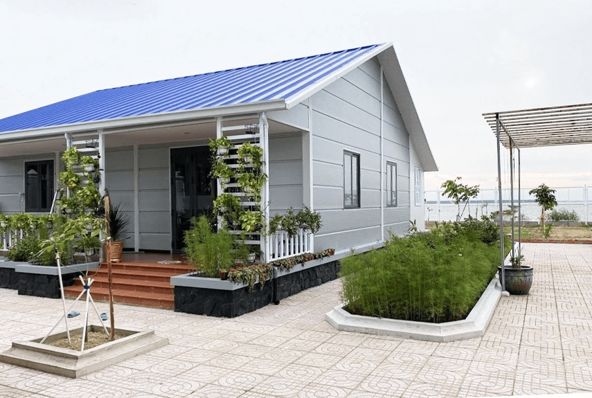 Mẫu nhà lắp ghép thông minh tiết kiệm chi phí