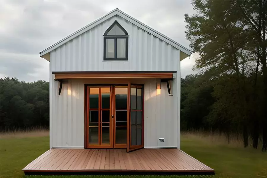 Mẫu nhà lắp ghép 30 triệu đẹp, đơn giản, phổ biến ở nông thôn