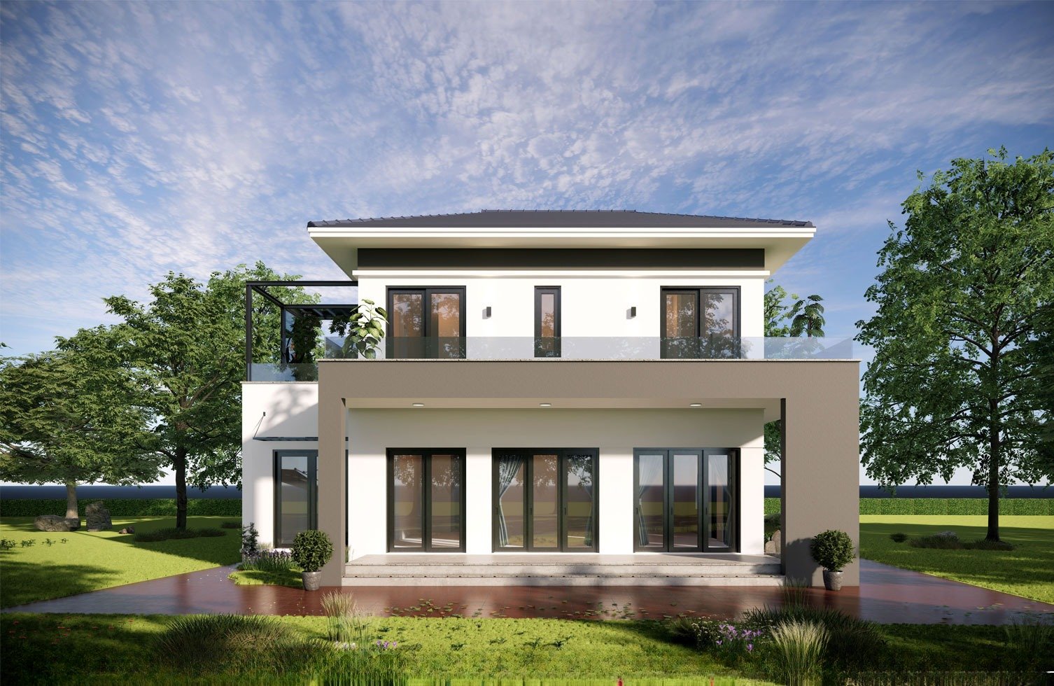 Mẫu thiết kế nhà mái Nhật 2 tầng 9x12m thẩm mỹ, đầy đủ công năng