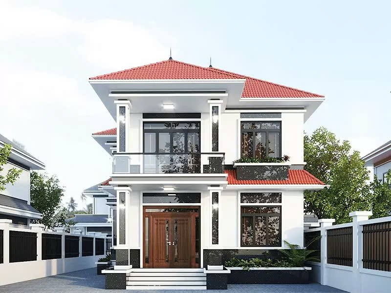 cách tính chi phí xây nhà mái Nhật 2 tầng chi tiết