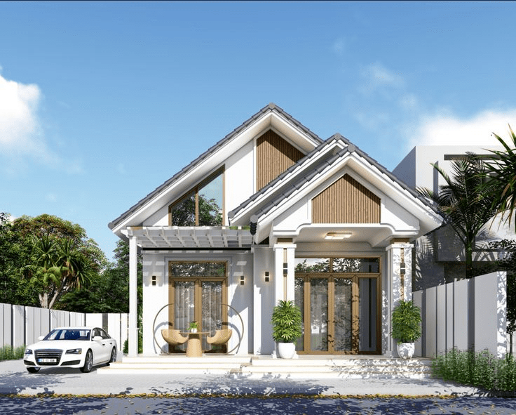 Nhà mái Thái 1 tầng là lựa chọn lý tưởng cho những gia đình yêu thích phong cách kiến trúc truyền thống kết hợp với sự tiện nghi hiện đại