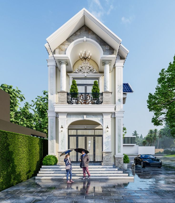 nhà mái thái 2 tầng 80m2 đẹp, thoáng