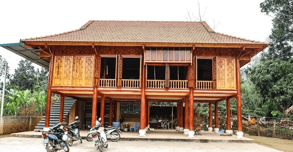 Mẫu nhà sàn đẹp, hiện đại - giữ nét văn hoá thời đại mới