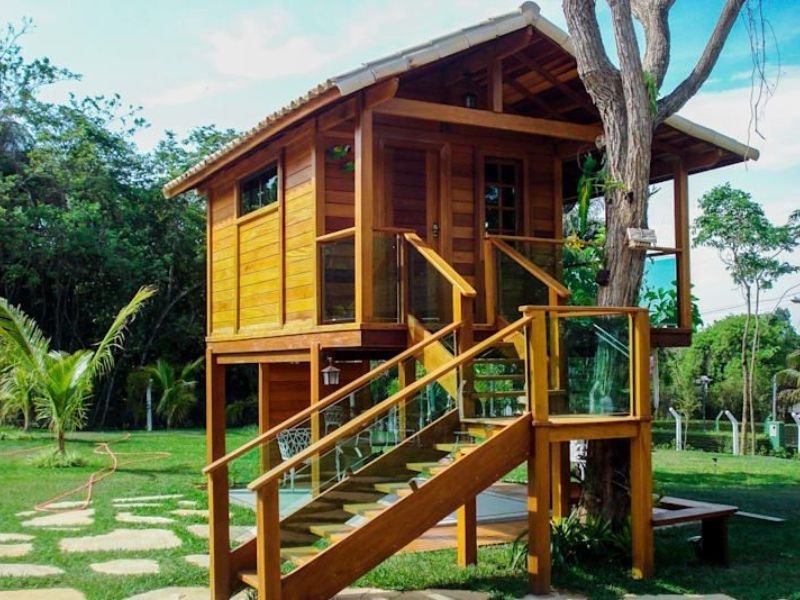 Mẫu nhà sàn nhỏ đẹp, giữ nét đẹp văn hoá thời hiện đại