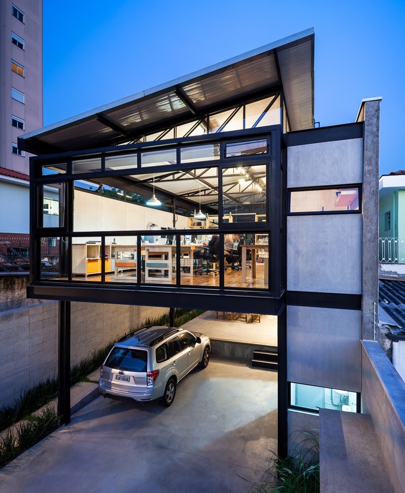 Nhà khung thép tiếp chế với không gian tiện nghi, sang trọng