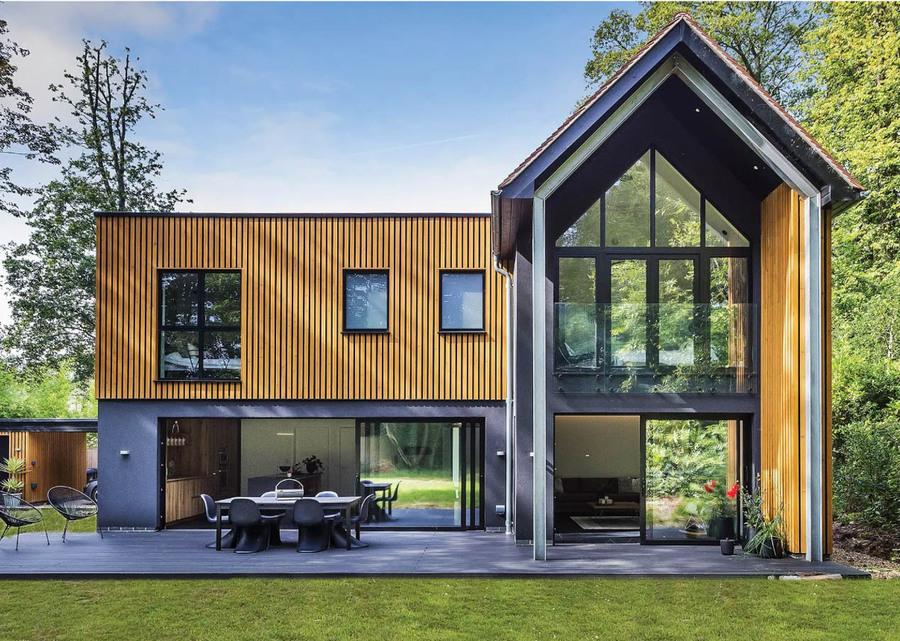 Mẫu nhà tiền chế 2 tầng đẹp, hiện đại, sang trọng