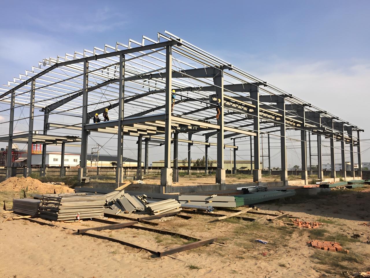 Quy mô thiết kế nhà thép tiền chế càng lớn thì ngân sách tổng càng cao 
